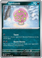 Spiritomb (129/198) [Scarlet & Violet: Base Set] | Card Citadel