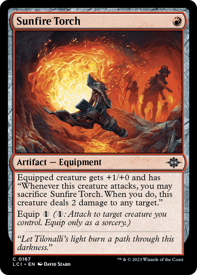 Sunfire Torch [The Lost Caverns of Ixalan] | Card Citadel