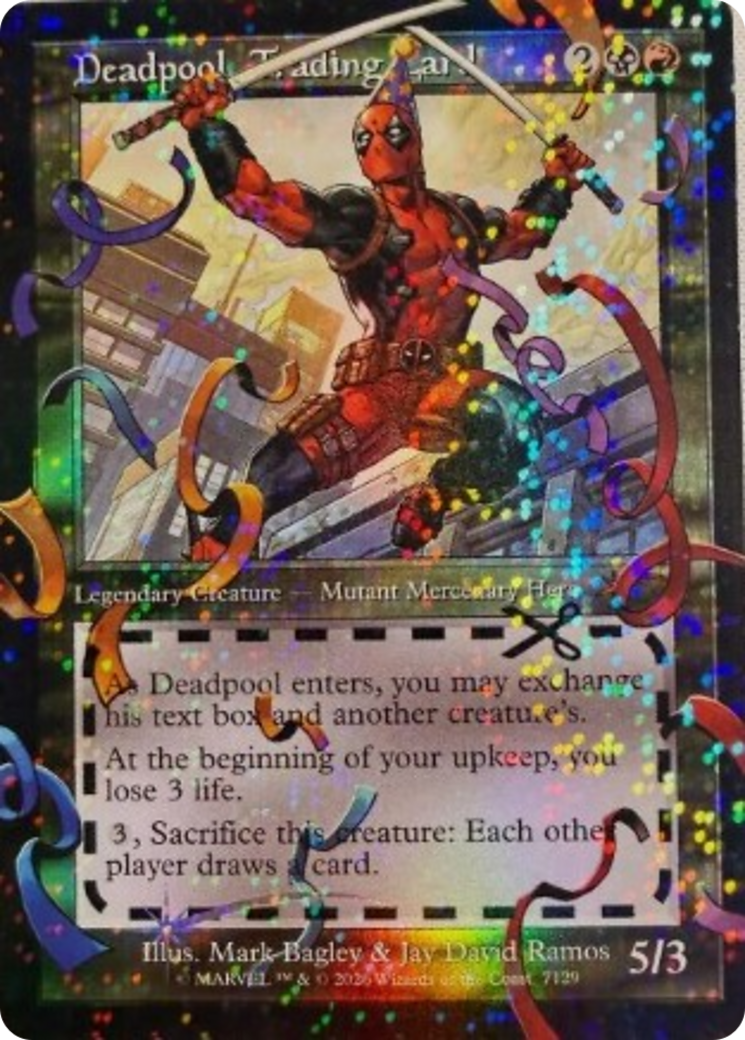 Deadpool, Trading Card (7127) [Secret Lair Drop Series] | Card Citadel