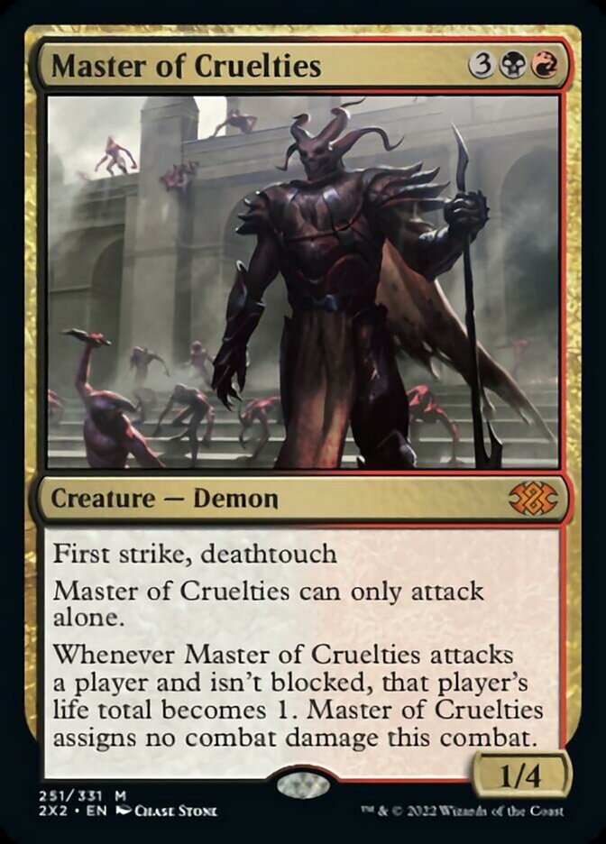 Master of Cruelties [Double Masters 2022] | Card Citadel