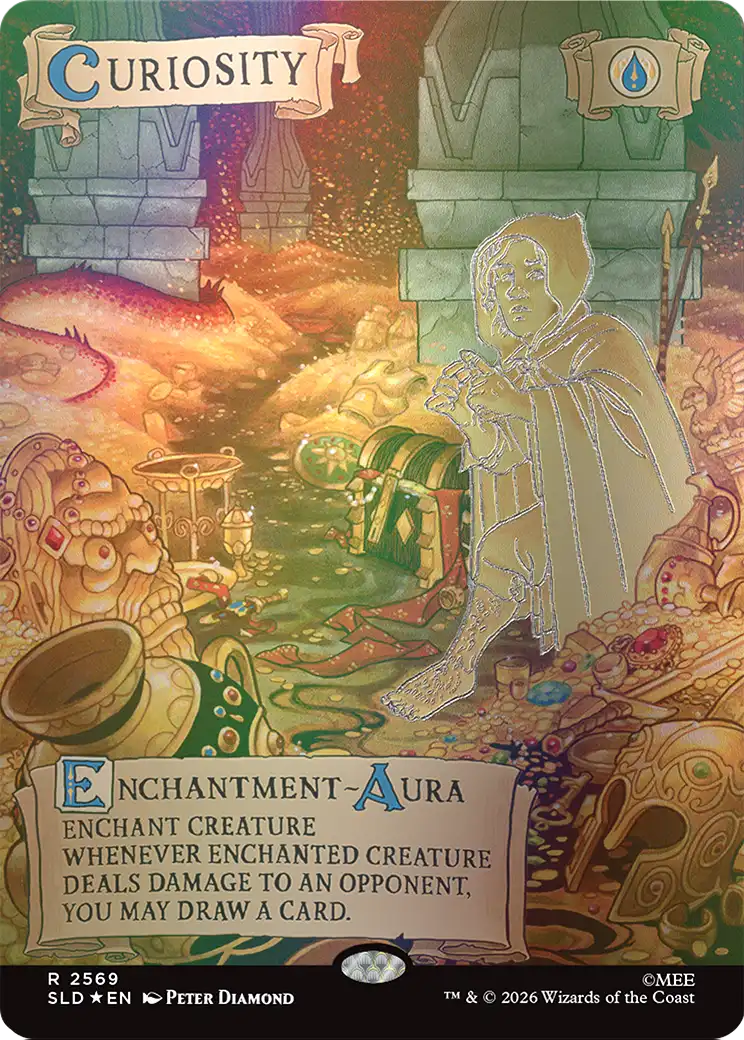 Curiosity (2569) (Out Of Sight Foil) [Secret Lair Drop Series] | Card Citadel