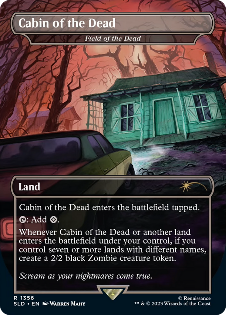 Cabin of the Dead - Field of the Dead [Secret Lair Drop Series] | Card Citadel