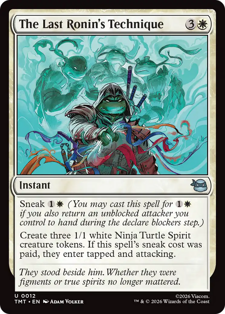 The Last Ronin's Technique [Teenage Mutant Ninja Turtles] | Card Citadel