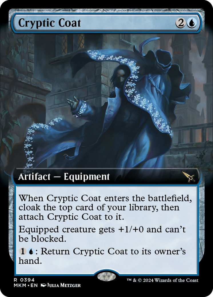 Cryptic Coat (Extended Art) [Murders at Karlov Manor] | Card Citadel