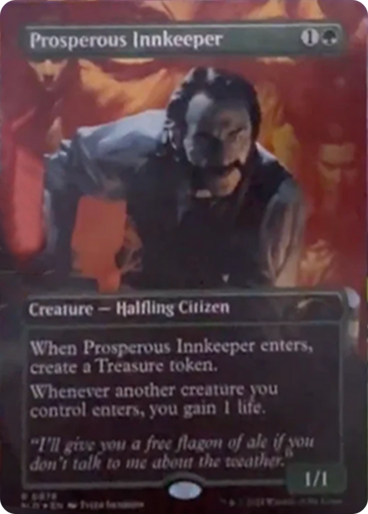 Prosperous Innkeeper (Rainbow Foil) [Secret Lair Drop Series] | Card Citadel