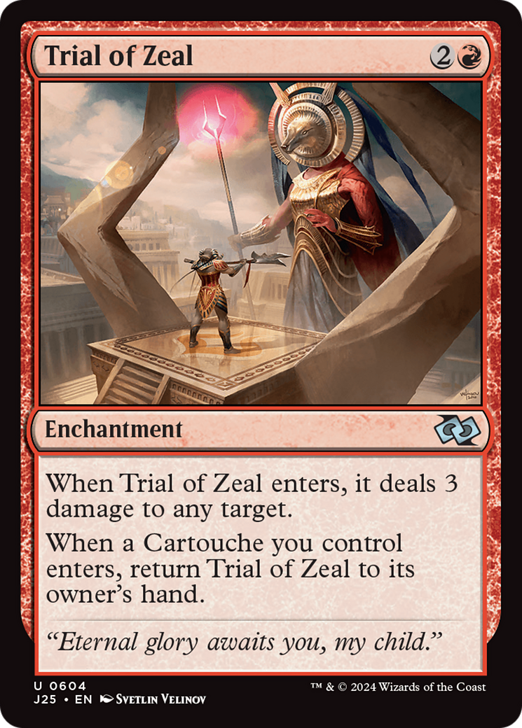 Trial of Zeal [Foundations Jumpstart] | Card Citadel