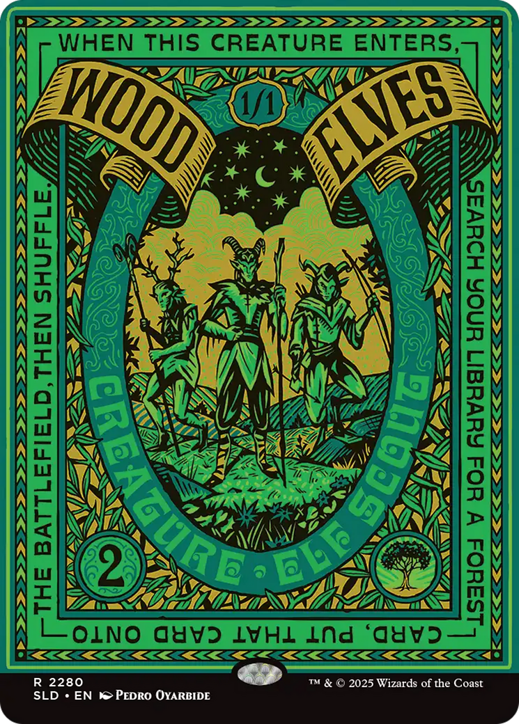 Wood Elves (2280) [Secret Lair Drop Series] | Card Citadel