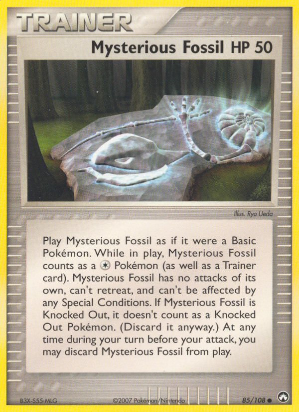 Mysterious Fossil (85/108) [EX: Power Keepers] | Card Citadel
