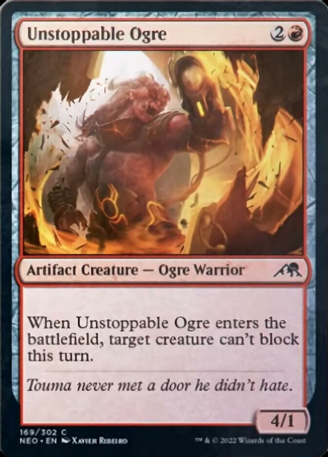 Unstoppable Ogre [Kamigawa: Neon Dynasty] | Card Citadel