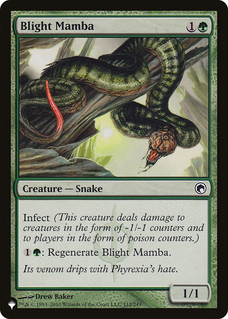 Blight Mamba [The List Reprints] | Card Citadel