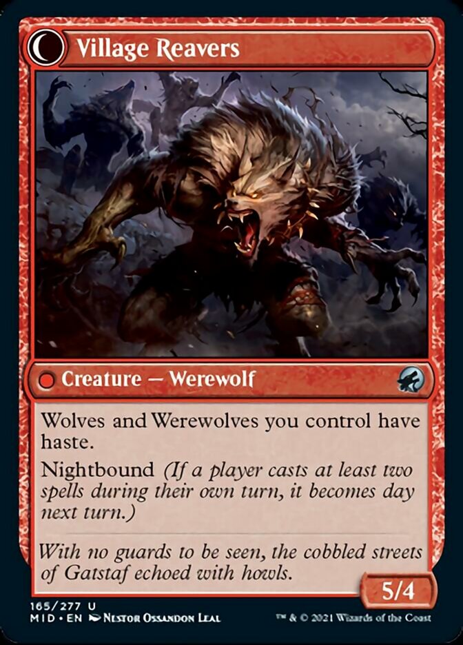Village Watch // Village Reavers [Innistrad: Midnight Hunt] | Card Citadel