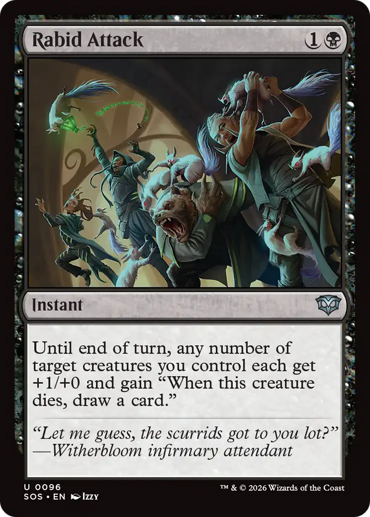 Rabid Attack [Secrets of Strixhaven] | Card Citadel