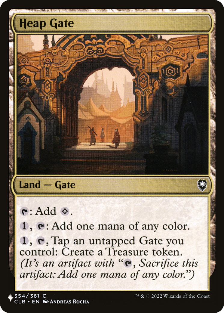 Heap Gate [The List] | Card Citadel