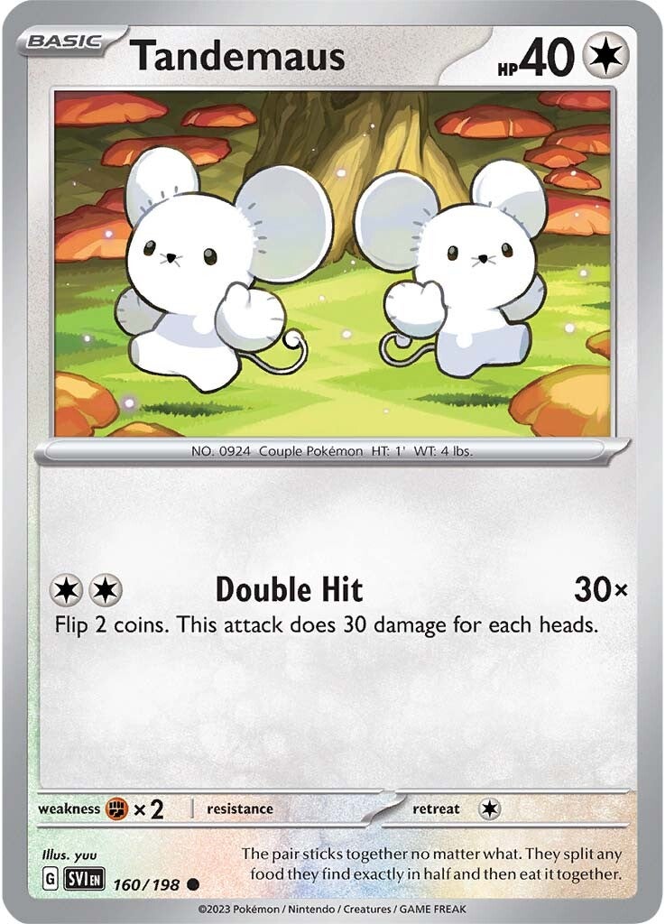 Tandemaus (160/198) [Scarlet & Violet: Base Set] | Card Citadel