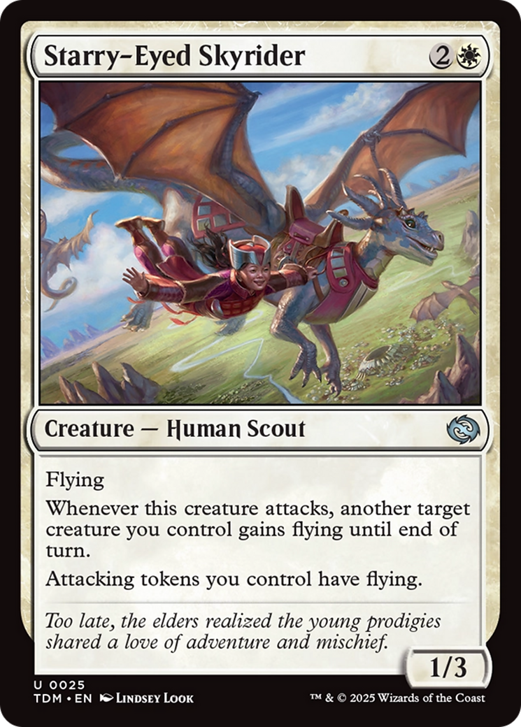 Starry-Eyed Skyrider [Tarkir: Dragonstorm] | Card Citadel