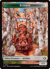 Elf // Kithkin (0007) Double-Sided Token [Lorwyn Eclipsed Tokens] | Card Citadel