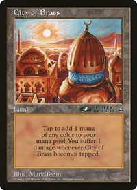 City of Brass (4th Place) (Oversized) [Oversize Cards] | Card Citadel