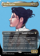 Teysa Karlov (Borderless Profile) [Commander Masters] | Card Citadel