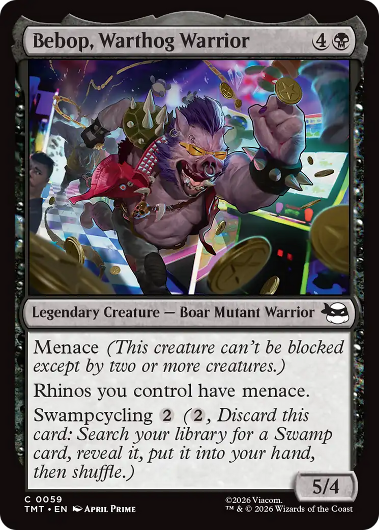 Bebop, Warthog Warrior [Teenage Mutant Ninja Turtles] | Card Citadel
