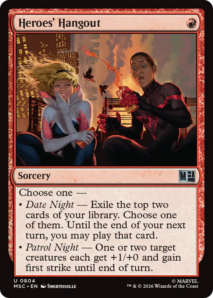 Heroes' Hangout [Marvel Super Heroes Commander] | Card Citadel