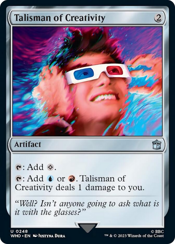 Talisman of Creativity [Doctor Who] | Card Citadel