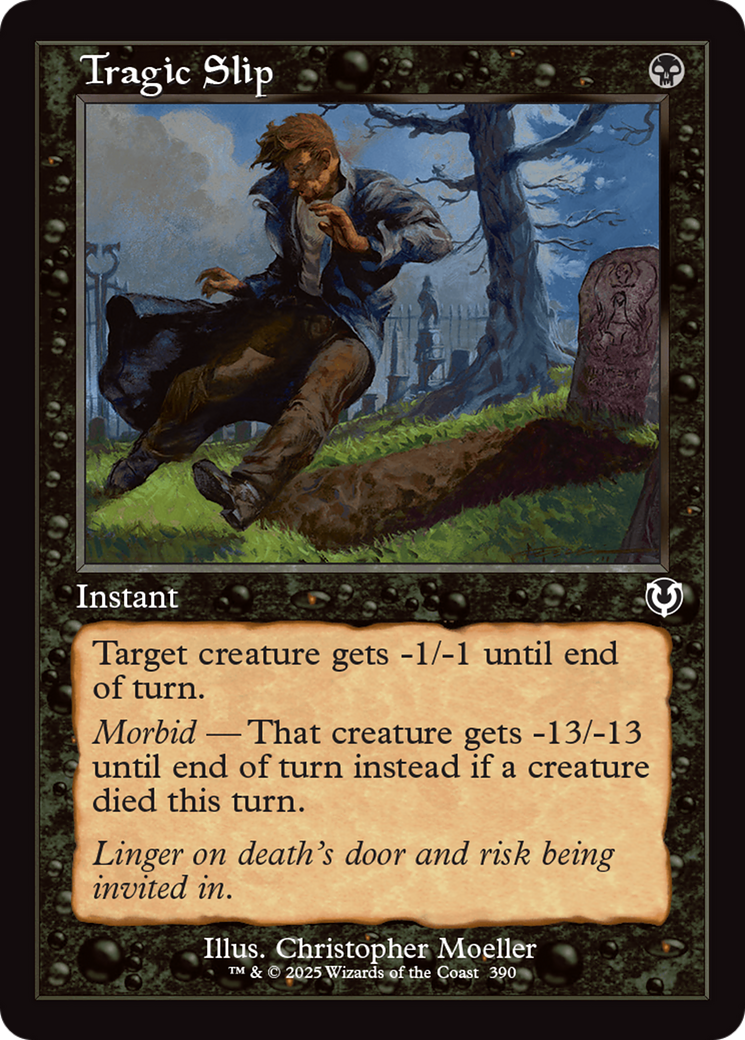 Tragic Slip (Retro Frame) [Innistrad Remastered] | Card Citadel