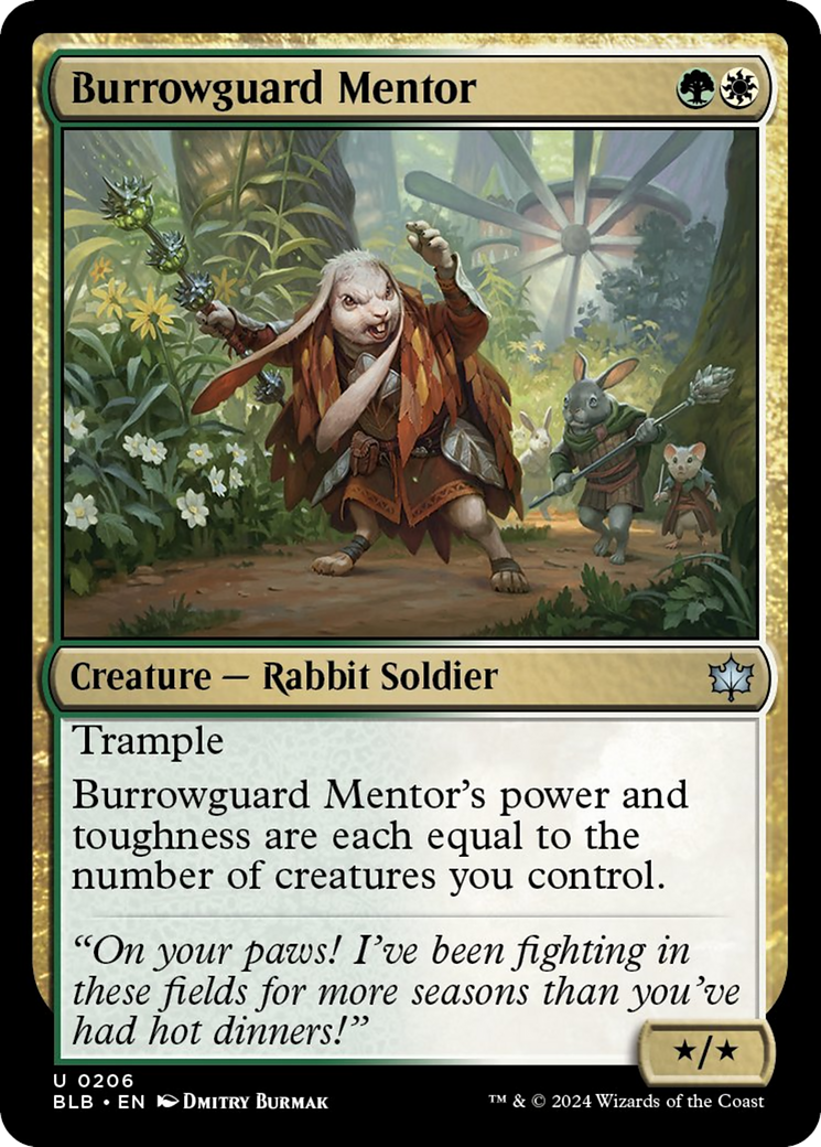 Burrowguard Mentor [Bloomburrow] | Card Citadel