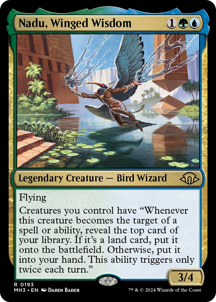 Nadu, Winged Wisdom [Modern Horizons 3] | Card Citadel