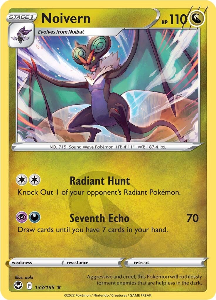 Noivern (133/195) [Sword & Shield: Silver Tempest] | Card Citadel