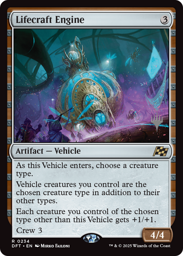 Lifecraft Engine (Promo Pack) [Aetherdrift Promos] | Card Citadel