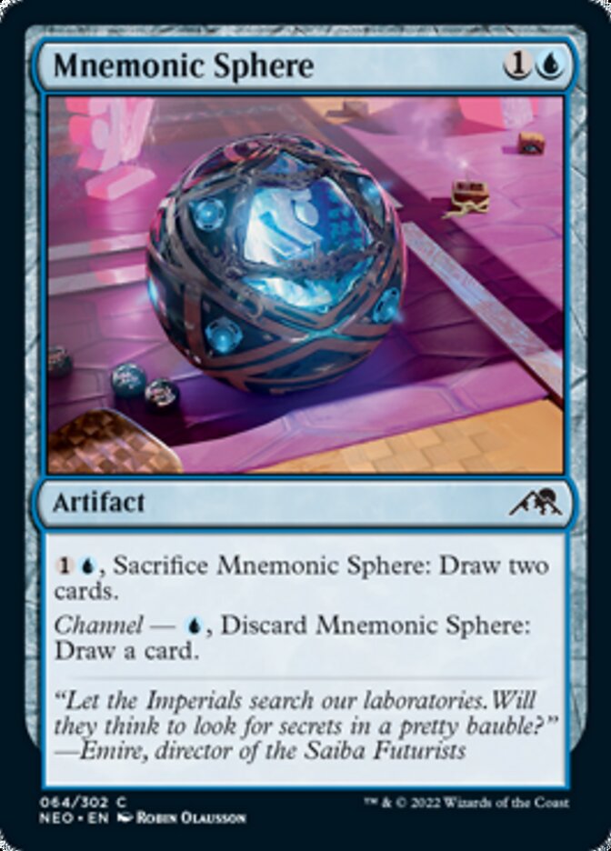 Mnemonic Sphere [Kamigawa: Neon Dynasty] | Card Citadel