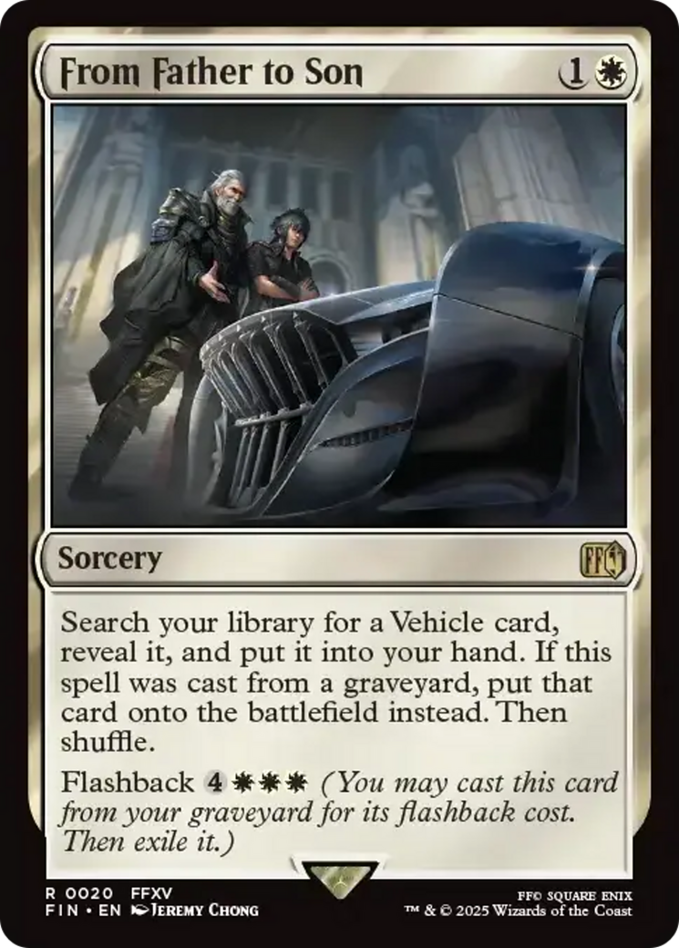 From Father to Son [FINAL FANTASY] | Card Citadel