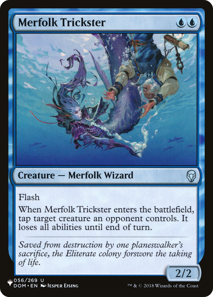 Merfolk Trickster [The List Reprints] | Card Citadel