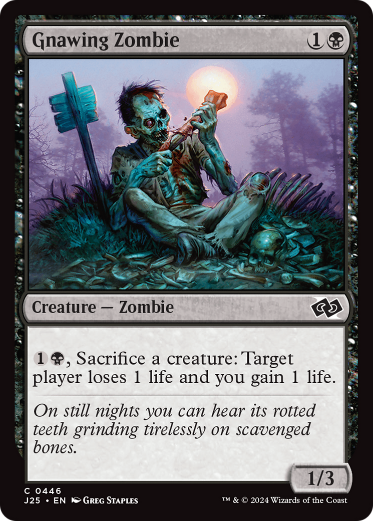 Gnawing Zombie [Foundations Jumpstart] | Card Citadel