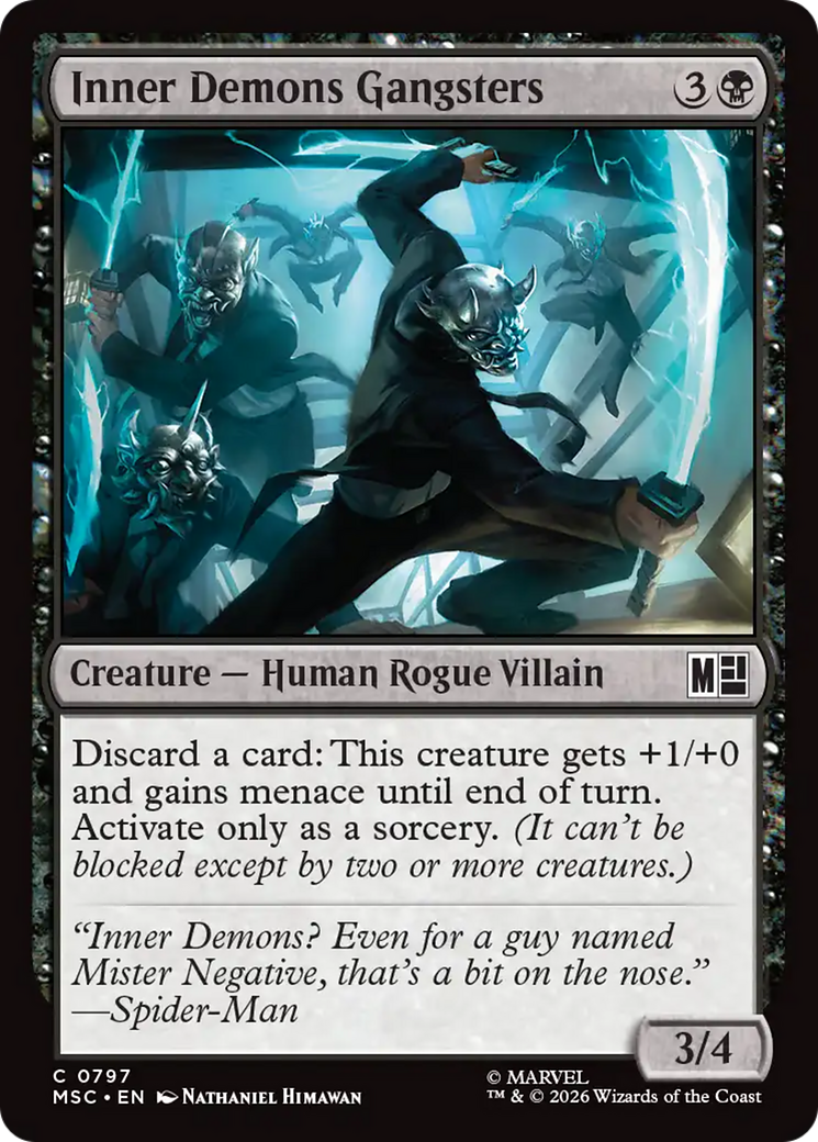 Inner Demons Gangsters [Marvel Super Heroes Commander] | Card Citadel