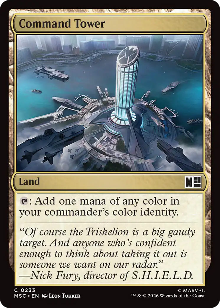 Command Tower [Marvel Super Heroes Commander] | Card Citadel