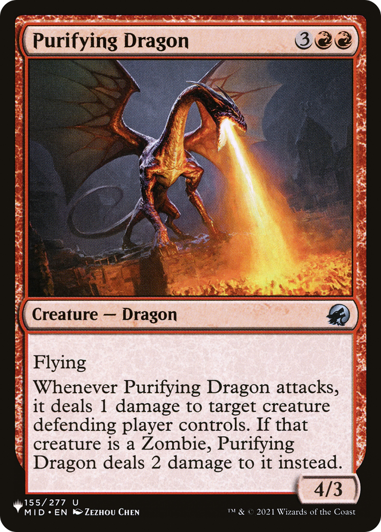 Purifying Dragon [The List Reprints] | Card Citadel