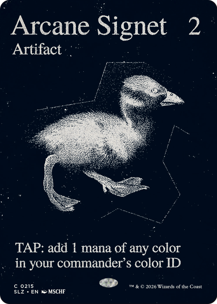 Arcane Signet (0215) [Secret Lair x MSCHF: The Zeta Set] | Card Citadel