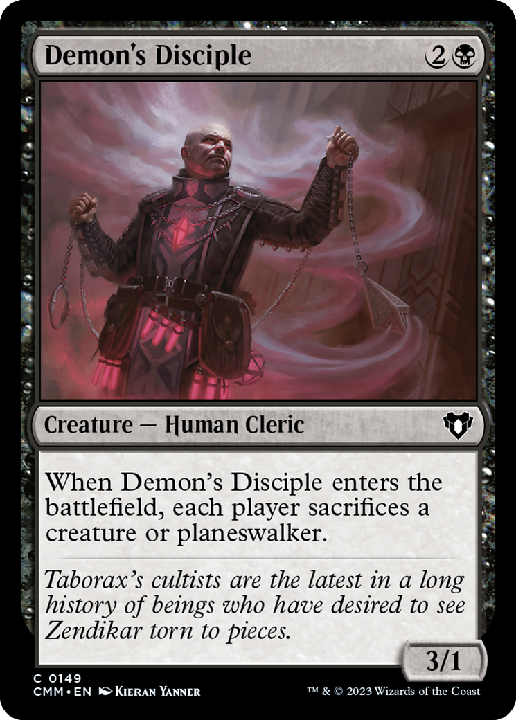 Demon's Disciple [Commander Masters] | Card Citadel