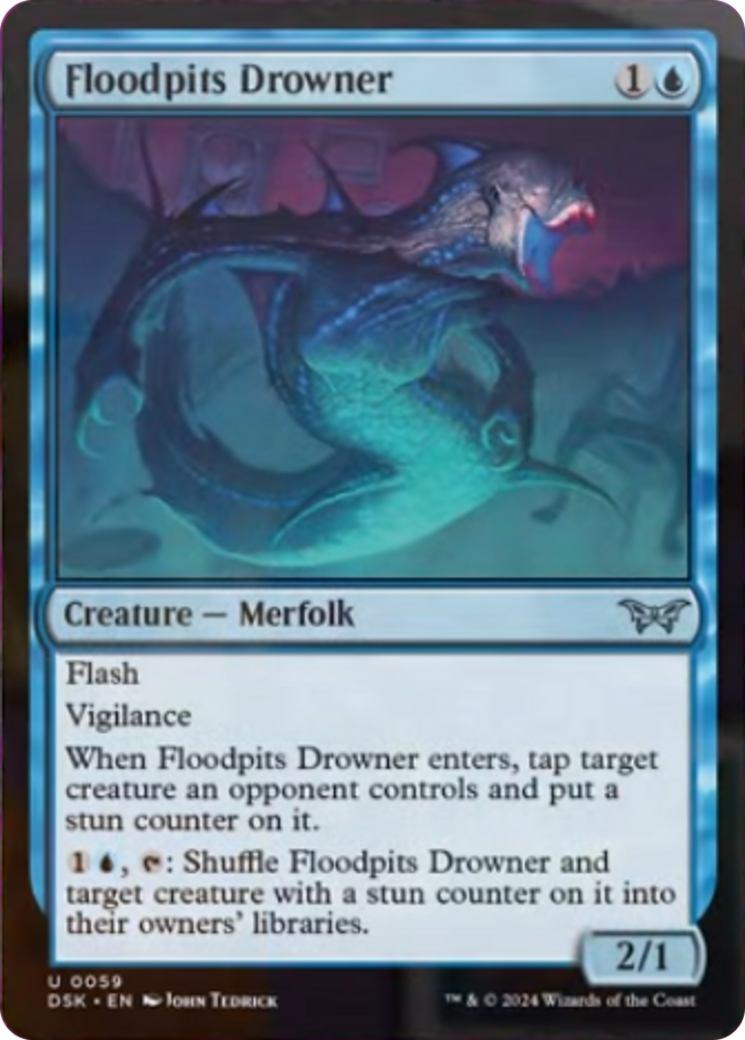 Floodpits Drowner [Duskmourn: House of Horror] | Card Citadel