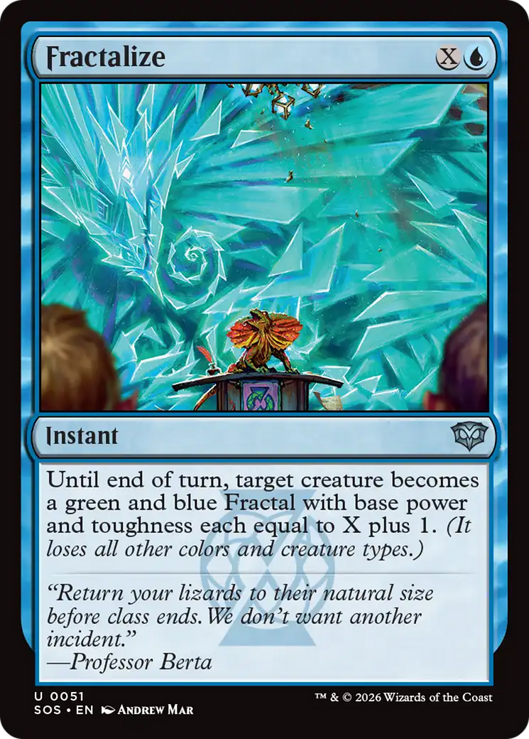 Fractalize [Secrets of Strixhaven] | Card Citadel