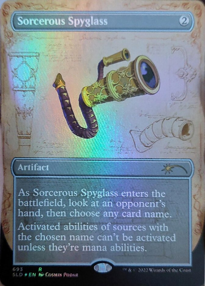 Sorcerous Spyglass (Blueprint) [Secret Lair Drop Promos] | Card Citadel