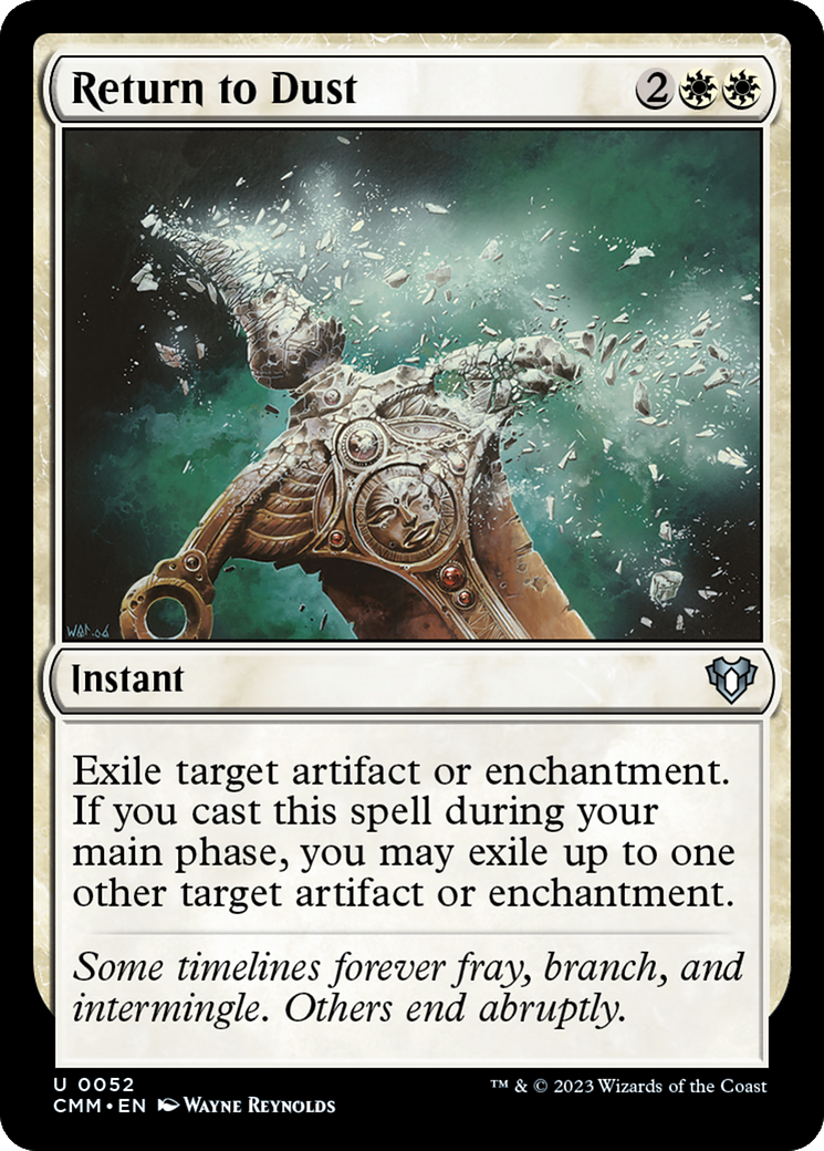 Return to Dust [Commander Masters] | Card Citadel