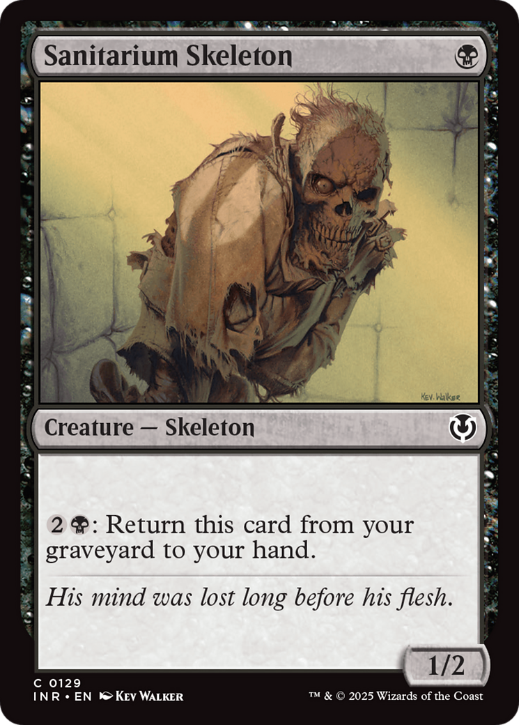 Sanitarium Skeleton [Innistrad Remastered] | Card Citadel