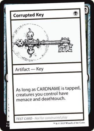 Corrupted Key (2021 Edition) [Mystery Booster Playtest Cards] | Card Citadel