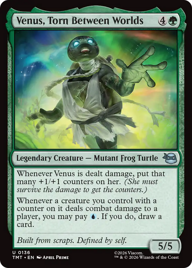 Venus, Torn Between Worlds [Teenage Mutant Ninja Turtles] | Card Citadel