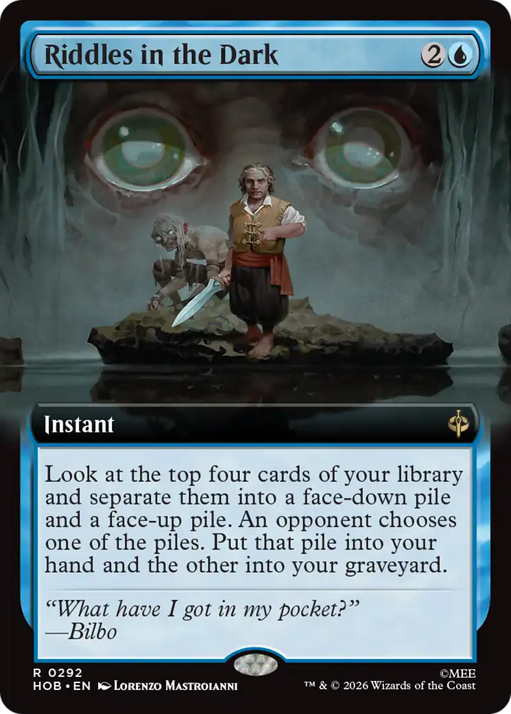 Riddles in the Dark (Extended Art) [The Hobbit] | Card Citadel