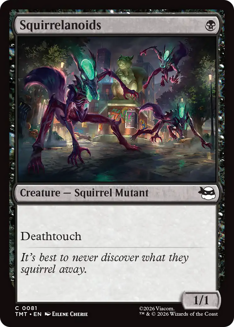 Squirrelanoids [Teenage Mutant Ninja Turtles] | Card Citadel