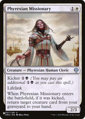 Phyrexian Missionary [The List Reprints] | Card Citadel