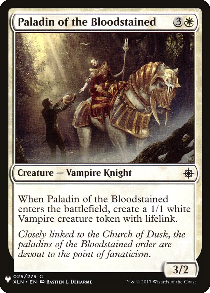 Paladin of the Bloodstained [Mystery Booster] | Card Citadel